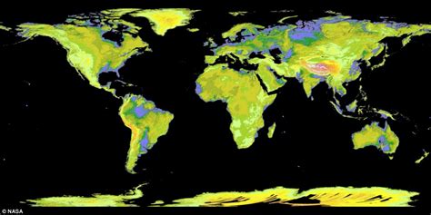 Nasas Aster Satellite Map Reveals 99 Of Earths Land Surface For