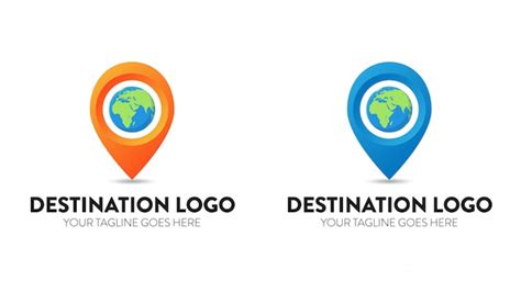 Premium Vector Destination Logo Vector Design Template