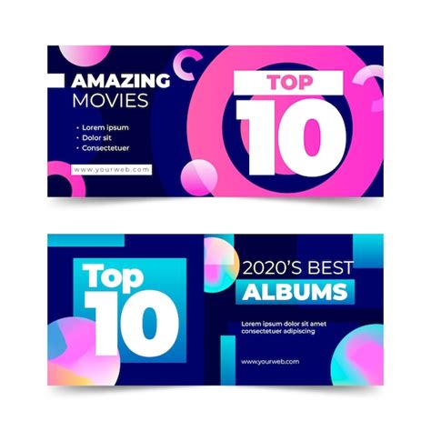 Top 10 Banner Free Vectors And Psds To Download