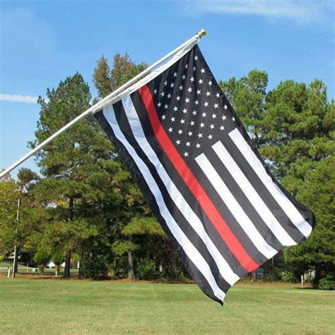 Red Line Flag 3 Ft X 5 Ft Prw