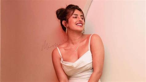 Priyanka Chopra Dazzles In A White Dress As She Visits Her Restaurant Sona Photos