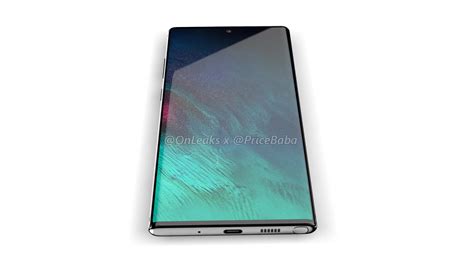 First Galaxy Note 10 Pro Render Shows Four Rear Cameras And 675 Screen