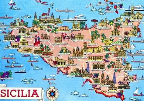 Messina Sicily Tourist Map Best Tourist Places In The World