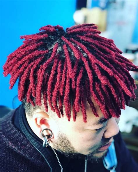 Dread Dyed Men Top Dreadlock Hairstyles For Men To Try This Season Guide A Wide