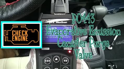 Car Vlog 28 How To Fix Check Engine P0443 Evaporative Emission
