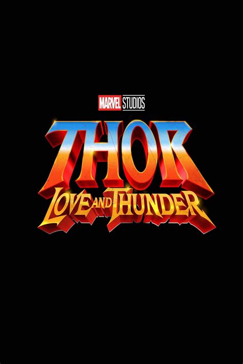 Thor Love And Thunder Movie Poster Id 257126 Image Abyss
