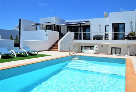 spacious villa large heated pool stunning views updated 2023 tripadvisor playa blanca