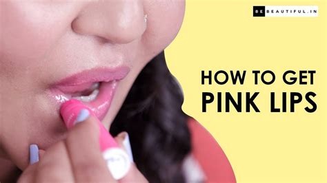 how to get soft and nourished lips diy hacks to get pink lips be beautiful youtube