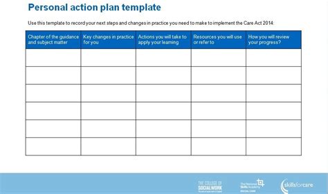 Simple Action Plan Template Action Plan Template Action Plan