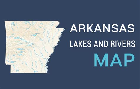 Map Of Lakes In Arkansas World Map