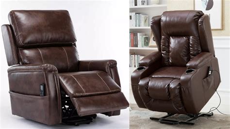 Lifesmart 3 Motor Lift Chair Recliner With Heat And Massage In Brown