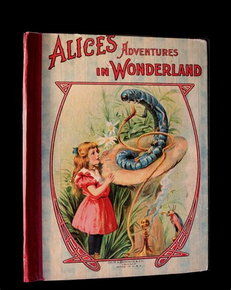 1900 Rare Book Alices Adventures In Wonderland By Lewis Carroll Pub