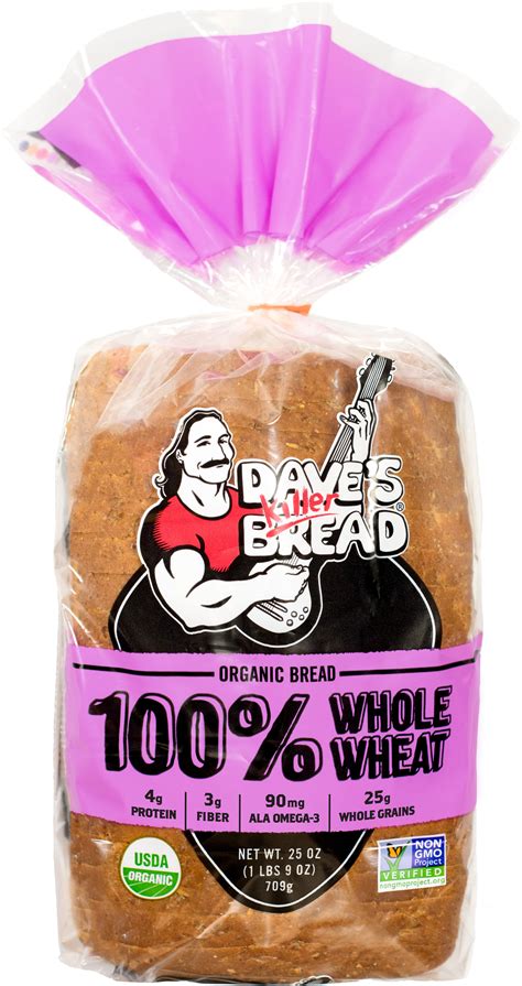 Whole Wheat Dave S Killer Bread Organic Non Gmo Project