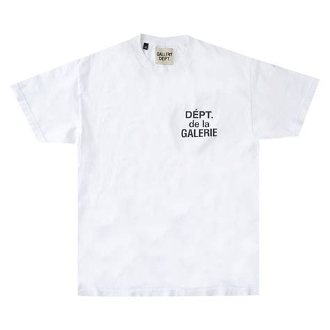 Gallery Dept French Tee White Gallery Dept Gd Ft 1030 Whit Goat