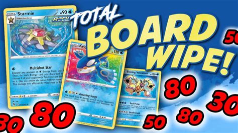 Build The Perfect Spread Deck With Water Type Pokemon Youtube