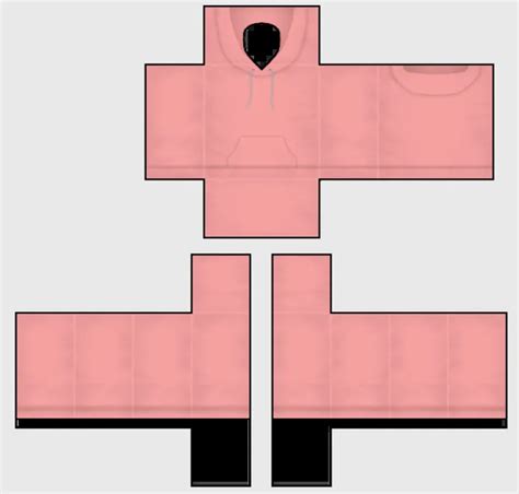 Free Pink Hoodie Roblox Template Roblox Clothes Free Graphic And Design