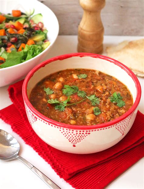 Vegan Moroccan Harira Soup One Arab Vegan