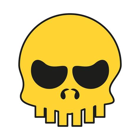 Skull On A White Background Skull Icon Skull Logo Skull Art Skull
