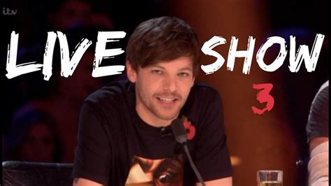 Louis Tomlinson At The X Factor Live Show 3 Youtube