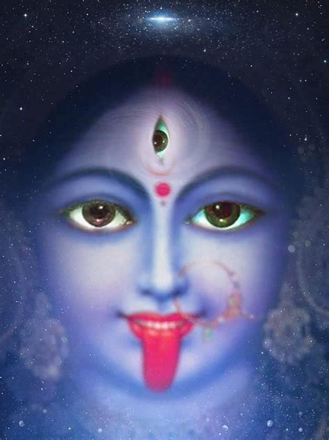 Goddess Maa Kali Photo Sweet Maa Kali Face X Wallpaper