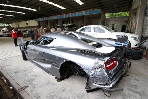 Man Destroys £27m Koenigsegg Supercar In Chinas Most Expensive Car