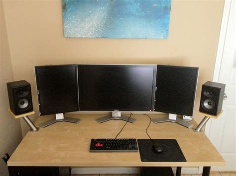 Triple Monitor Desk Mount For Plp Setup H Ardforum