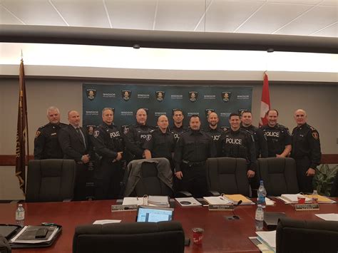 Windsor Police On Twitter Constable Shane Renaud Recognized By Wps