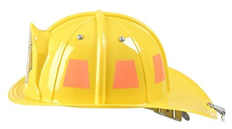 Aeromax Jr Firefighter Helmet Yellow Adjustable Youth Size Ebay