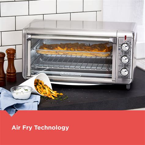 I've used it to toast, make tv dinners, broil beef ribs. BLACK+DECKER TO3265XSSD Extra Wide Crisp 'N Bake Air Fry ...