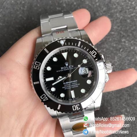 Noob Factory 2020 New Rolex Submariner Date 41mm 126610ln Black Dial