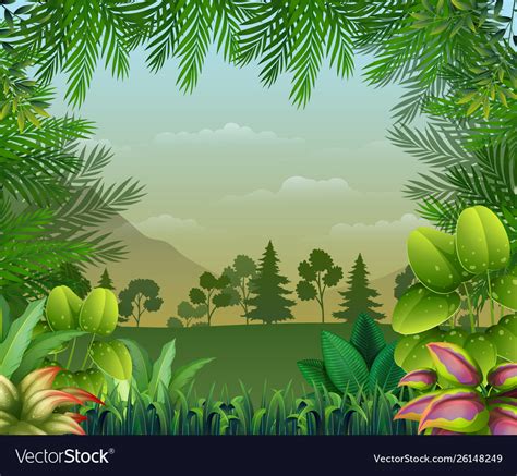 871 Background Hutan Vector Pictures Myweb