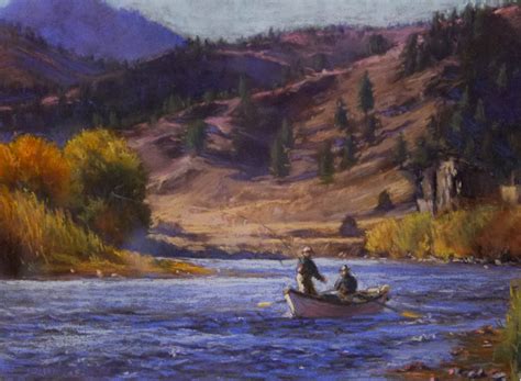 Fine sporting art by ross b. Fishy Artist - Dick Lauritzen of Great Falls Montana | fly ...