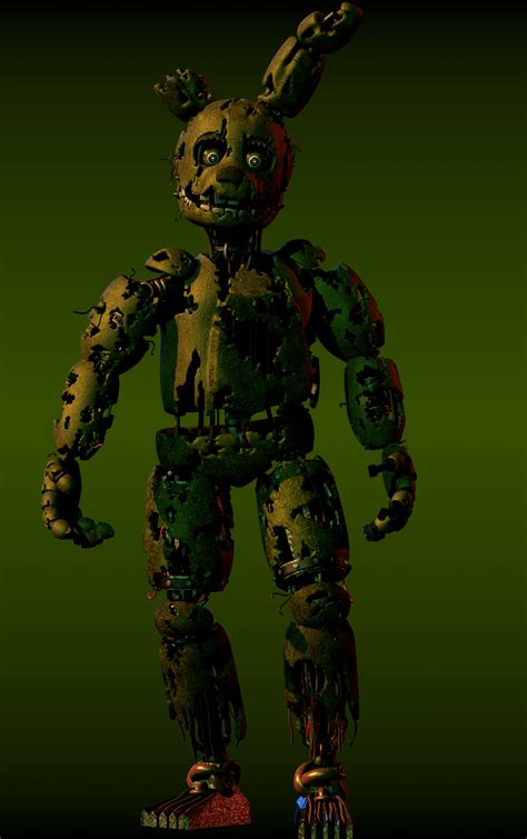 Spring Trap Pictures To Color Springtrap By Thejege12 On Deviantart