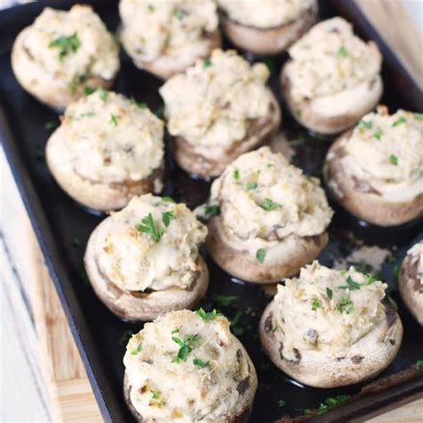 Bake for an additional 10 minutes. Stuffed Mushrooms with Cream Cheese | Low Carb KETO ...