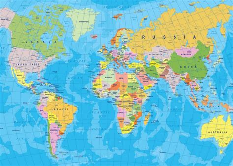 25 World Map With Countries And Capitals Pdf Ideas World Map With Major Countries