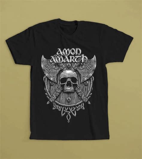 Amon Amarth Swedish Melodic Death Metal Band Behemoth T Shirt Size S M L Xl 2xl In T Shirts From