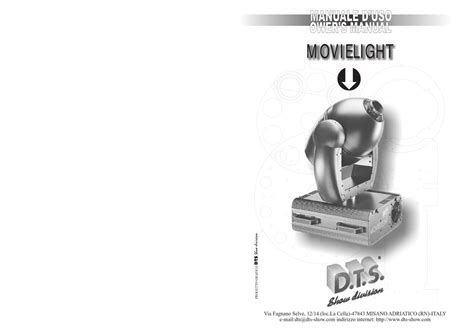 Dts Movielight Owners Manual Pdf Download Manualslib