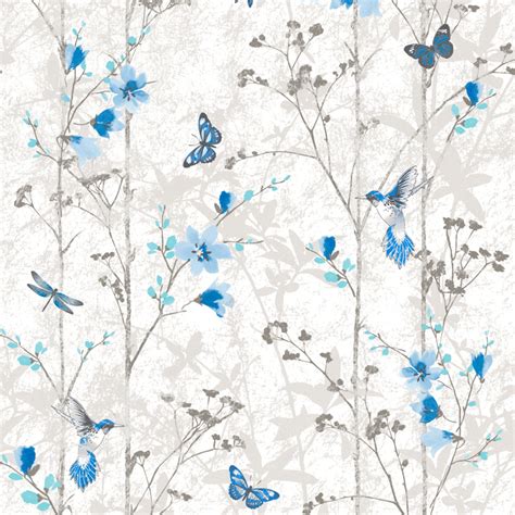 Floral Wallpaper Eden Muriva 1025 Muriva