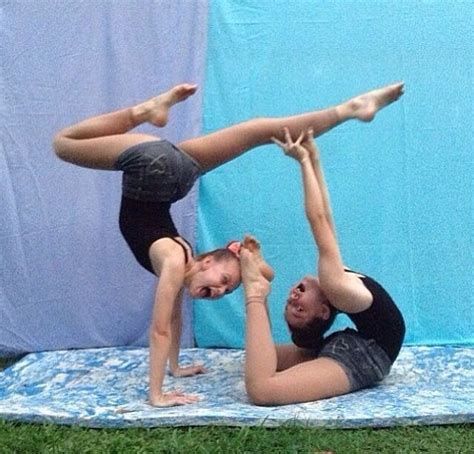 Balance Gymnastics Stunts Gymnastics Poses Person Stunts
