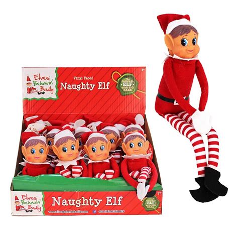 Weihnachts Elf Naughty Elf 12x Display Volksfestartikel 590