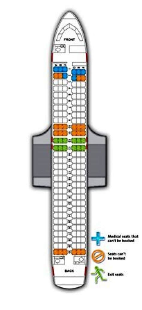 Pin Airbus A320 100 200 Seat Map On Pinterest