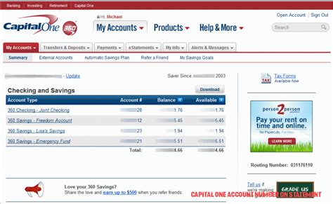 Capital one credit card number. Simple Guidance For You In Capital One Account Number On Statement | capital one account number ...