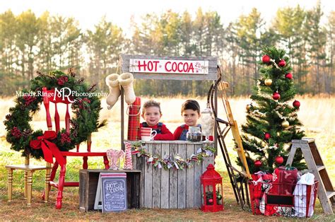 Hot Cocoa Stand Mini Sessions Christmas Photography Christmas