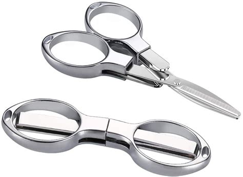 torubia folding scissors portable mini scissors stainless steel telescopic cutter used for