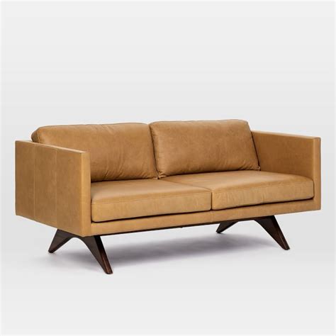 Brooklyn Leather Sofa (66.5