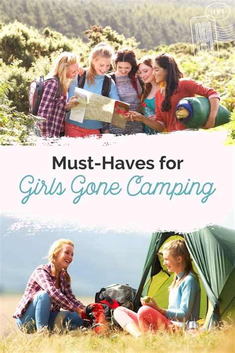 Girls Gone Camping Elementos Esenciales Para Acampar Para Mujeres