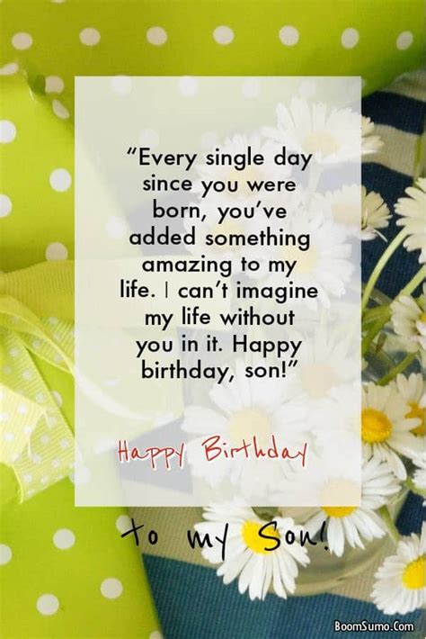 Birthday Wishes For Your Son Happy Birthday Son Quotes Boomsumo