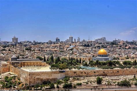 Ciudad Vieja De Jerusalén Israel El Lugar Donde Se Creó El Mundo