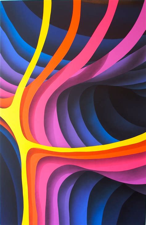 Optical Illusions Abstract Geometry And Colour From Three Different Generations Of Artists