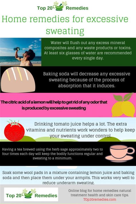 Excessive Sweating Treatment Natural Remedies